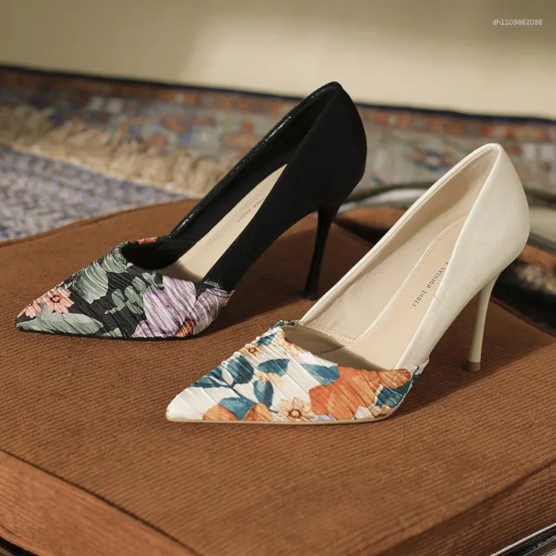 Dress Shoes Women Heel High Heels Fashion Pointed Shallow Mouth Sandals Woman Banquet Wedding Party Ladies Casual 2025_voghion.com