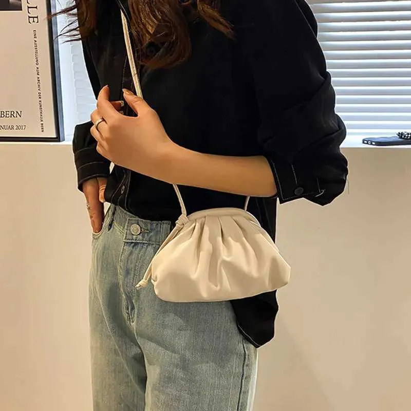 Sac à bandoulière en cuir PU jaune et bleu pour femme, sacoche simple et polyvalente pour soirée_voghion.com