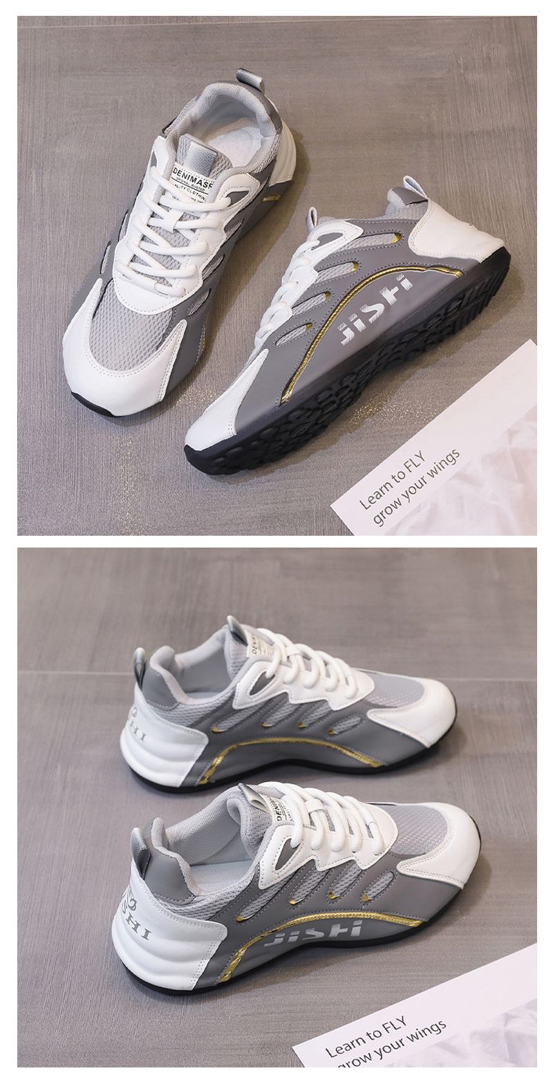 Herren Leder Wanderschuhe Schnürschuhe Freizeit Outdoor Mesh Schuhe_voghion.com