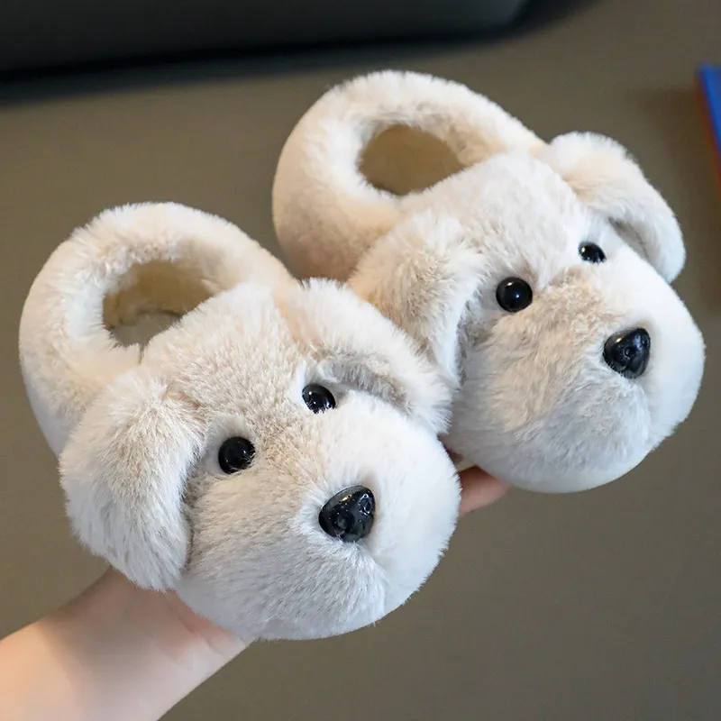Papuci de bumbac pentru copii, pentru băieți, cu vârsta cuprinsă între 1 și 5 ani, drăguți, cu desene animate, pentru fete, Cutefeet, pentru sugari și copii mici, toamna și iarna_voghion.com