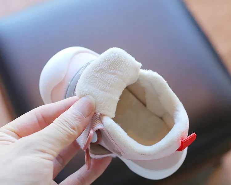 Pantofi sport pentru copii mici, unisex, pentru băieți și fete, de iarnă, 2025, Kidsnest, moi și calde, mărimi US1C-US10C_voghion.com