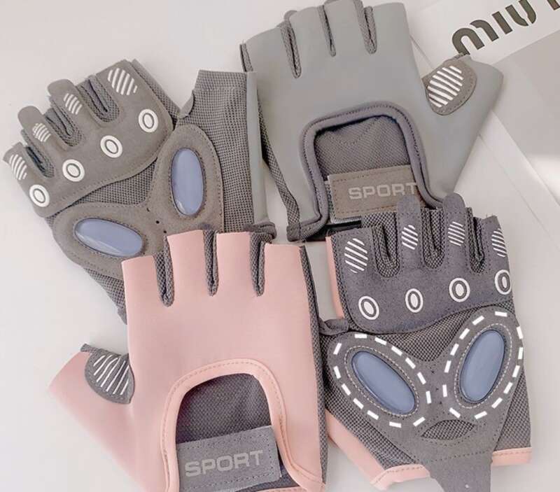 【 8030 People's Collection 】 Half Finger Fitness Gloves, Women's Summer Slip And Anti Cocoon Yoga Pilates Equipment,_voghion.com
