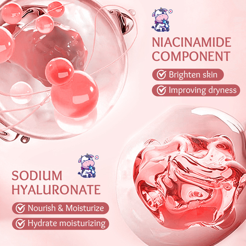 All English SADOER Milk Peach Cream Smooth, Delicate And Moisturizing Skin Face Cream_voghion.com