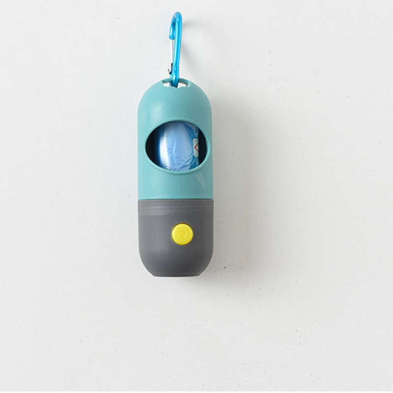 Nieuwe LED-ontlasting voor huisdieren, vuilniszak, handige opbergdoos, schoonmaakmiddelen voor katten en honden_voghion.com