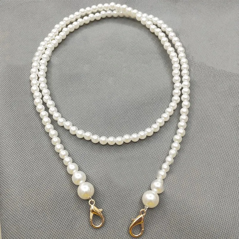 100110120cm voor Tassen Accessoires Handtassen DIY portemonnee Vervangende Lange Kralenketting Parel Schouderband Voor Tas 240828_voghion.com