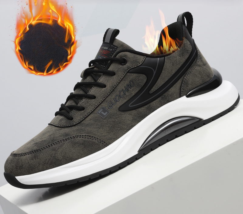Herfst 2024 nieuwe trend veelzijdige heren sport casual leren oppervlak zwart ademend geurbestendige schoenen heren_voghion.com