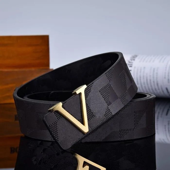 Classic Designers Letter Solid Color Belts for Men Designer Belt Vintage Pin Needle Buckle Beltss 5colors Width 3.8 Cm_voghion.com
