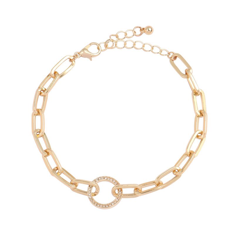 Damen Charm Armband Schlichtes Design Modisches Accessoire_voghion.com