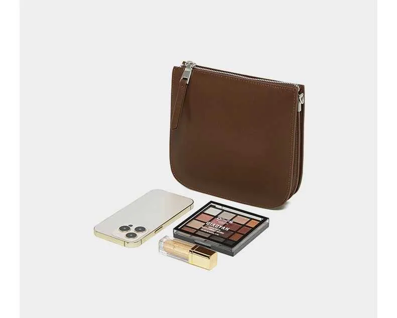 Genți mici de umăr crossbody din piele naturală Toptrends cu 3 straturi pentru femei 2025, poșete de designer Celhone pătrate_voghion.com