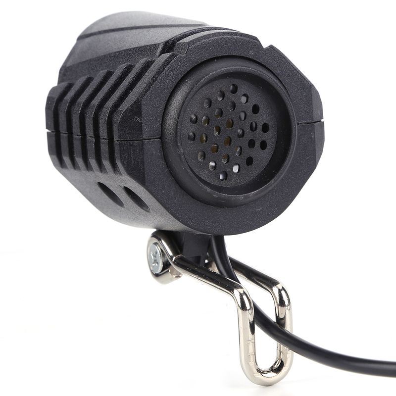 Feu avant LED pour vélo électrique 36/48/60 V avec klaxon 18 W 9 LED pour scooter électrique Phare haute puissance étanche pour vélo électrique_voghion.com