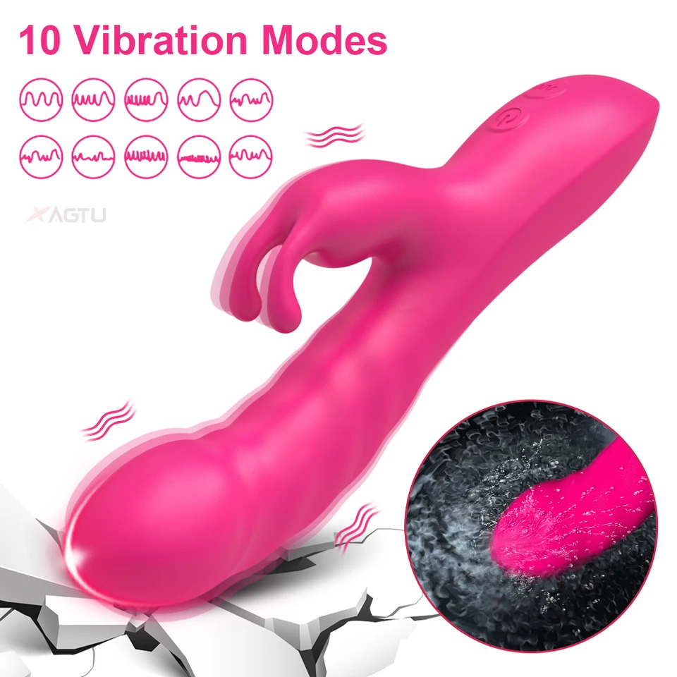 Rabbit Vibrator Für Damen G-punkt Und Klitoris Stimulator Massage_voghion.com