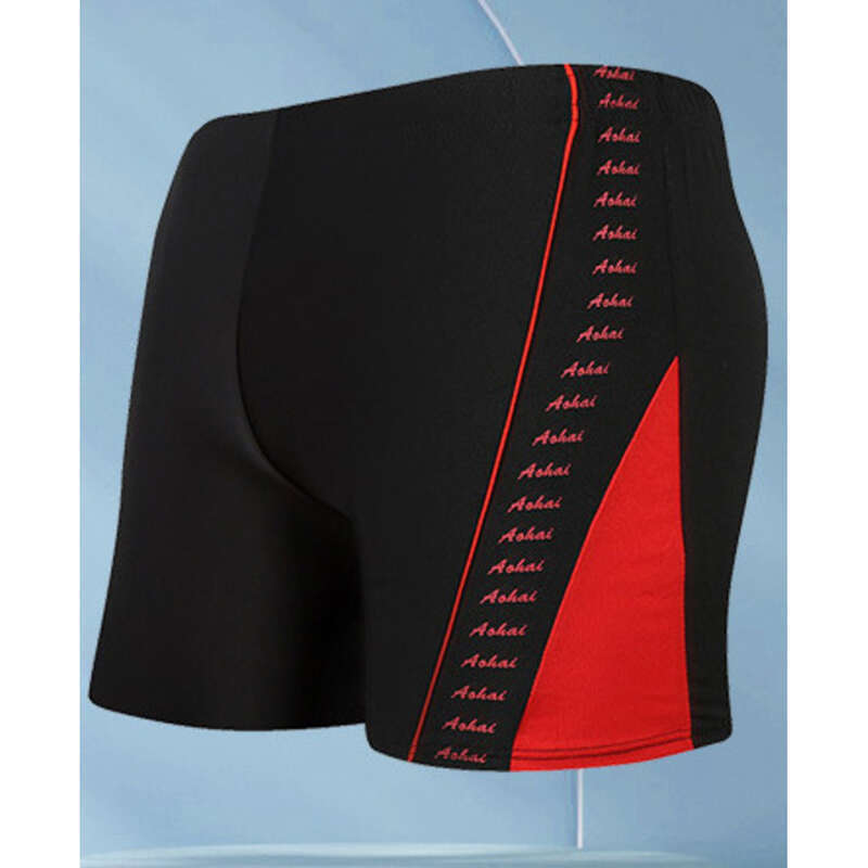 Pantaloni scurți de baie pentru bărbați, supradimensionați, cu croială lejeră, cu unghi pătrat, pentru baie în izvoare termale, anti-ingomor_voghion.com