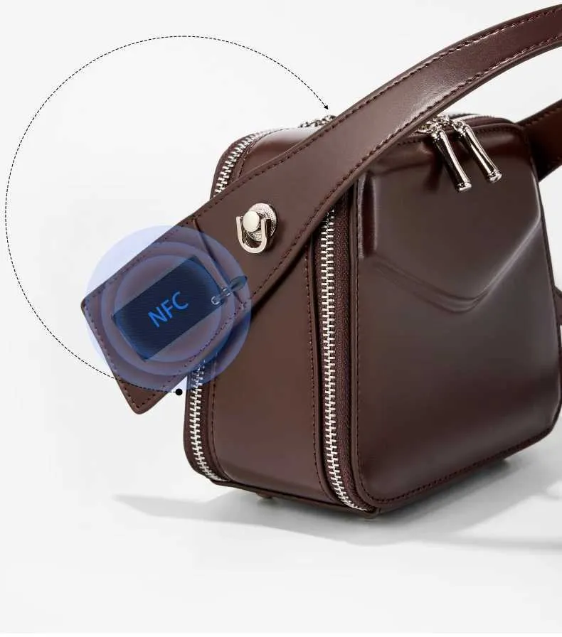 Burminsa Chic Véritable Cuir Petit Fourre-Tout Sacs À Main Pour Femmes Nouveau 2025 Designer Box Sacs À Main Dames Bandoulière Bandoulière_voghion.com