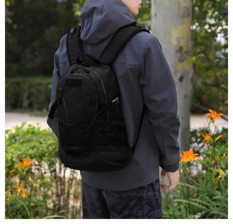 Nouveau sac à dos de camouflage militaire Sparrow d'extérieur pour hommes et femmes, sac d'assaut tactique d'équitation Ba241107_voghion.com