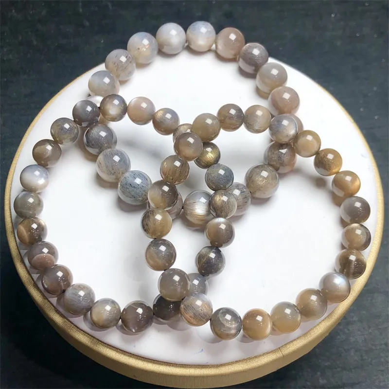 Natural Stone Beaded Bracelet For Women Fine Jewellery Gift_voghion.com