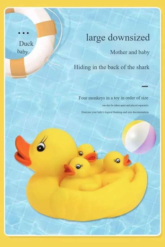 Anatre colorate e carine: giocattoli gialli per bambini, pizzica, chiama piccole anatre, fai il bagno, gioca con i bambini in acqua, nuota, anatra_voghion.com