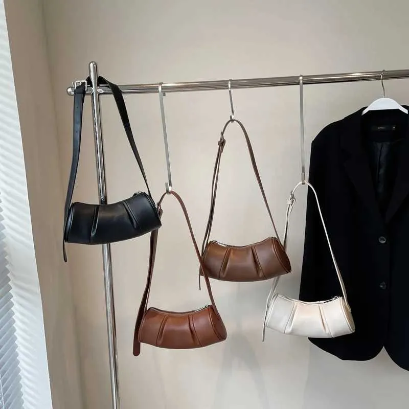 Sac de créateur LEFTSIDE mini sac bandoulière en cuir PU 2024 sac seau à la mode pour femme sac à main vintage et portefeuille_voghion.com