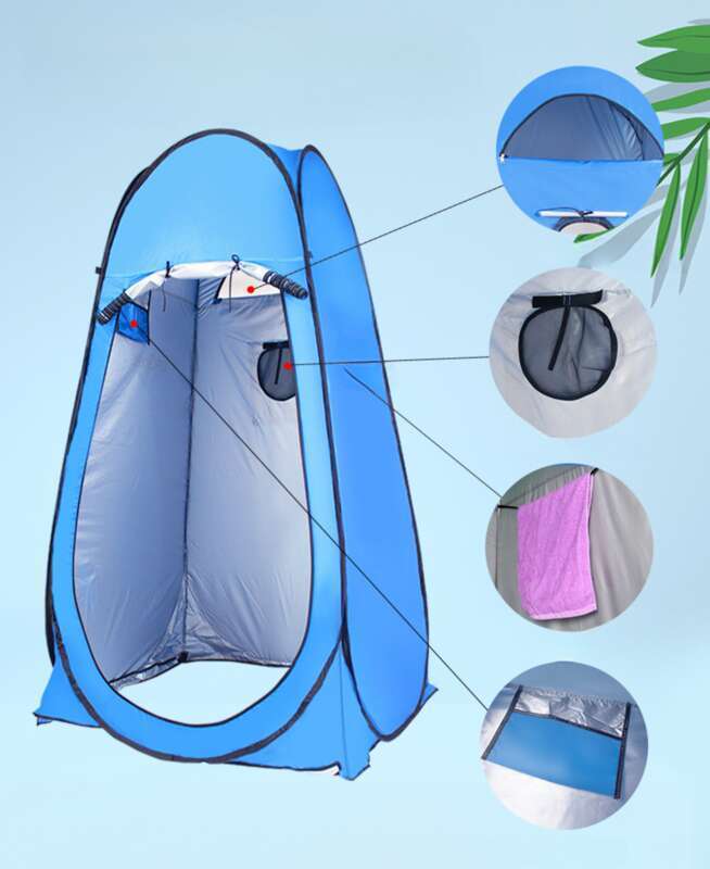 Portable Folding Artifact Appears: Making Outdoor Bathing And Toileting Easier In Seconds_voghion.com