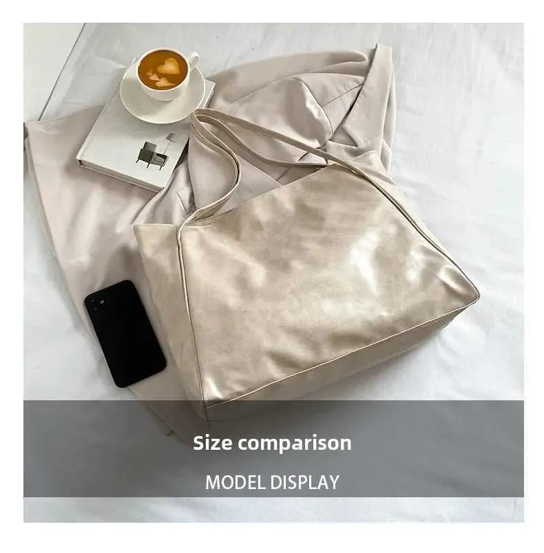 Mode Handtasche lässig Schulter 2023 Sommer Neue Tasche Frauen retro Trend Große Kapazität FemaleC241128_voghion.com