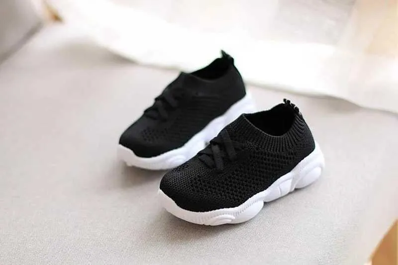 Zapatillas deportivas antideslizantes de suela blanda para bebés, informales, planas, tallas para niños, primavera y verano, M241016_voghion.com