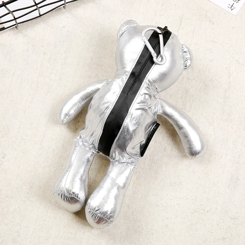 ECO Sier Coated Bear Filling Waterproof Tote High-Quality Reusable Grocery High Capacity Cotton Bag Shopping Bag_voghion.com