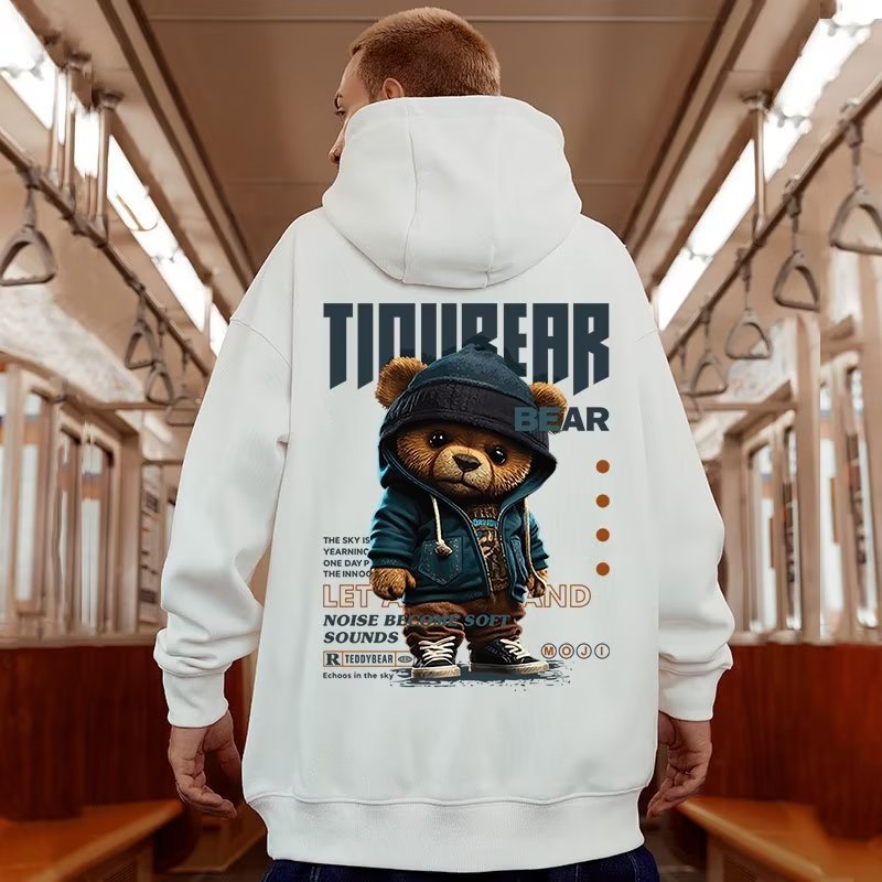 2024 Neue amerikanische Modemarke mit dicker Kapuze, lockerer Pullover in Übergröße, Herbst/Winter, Herrenmantel_voghion.com
