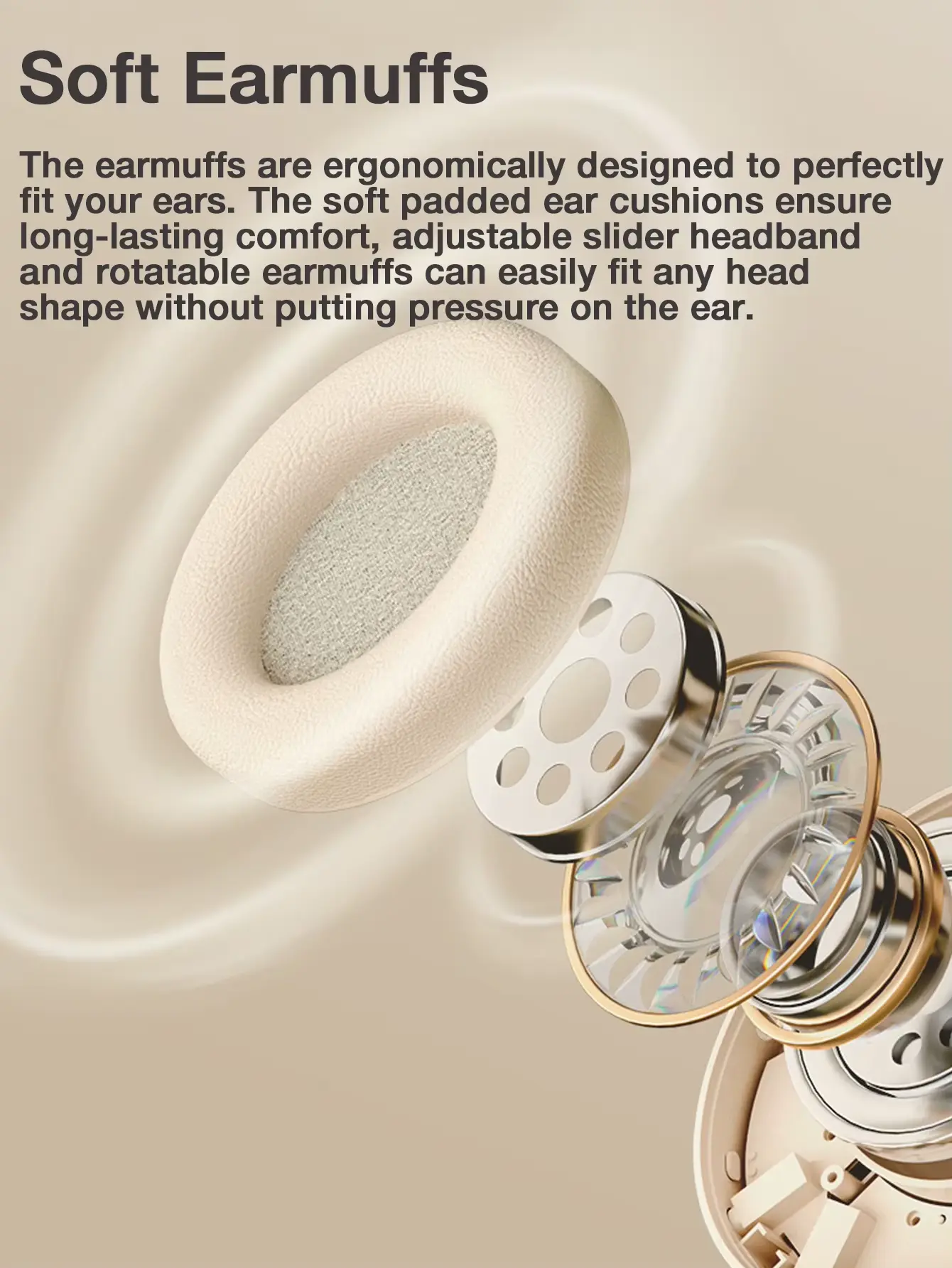 Wireless Bluetooth Headphones With Noise Cancelling Microphone_voghion.com