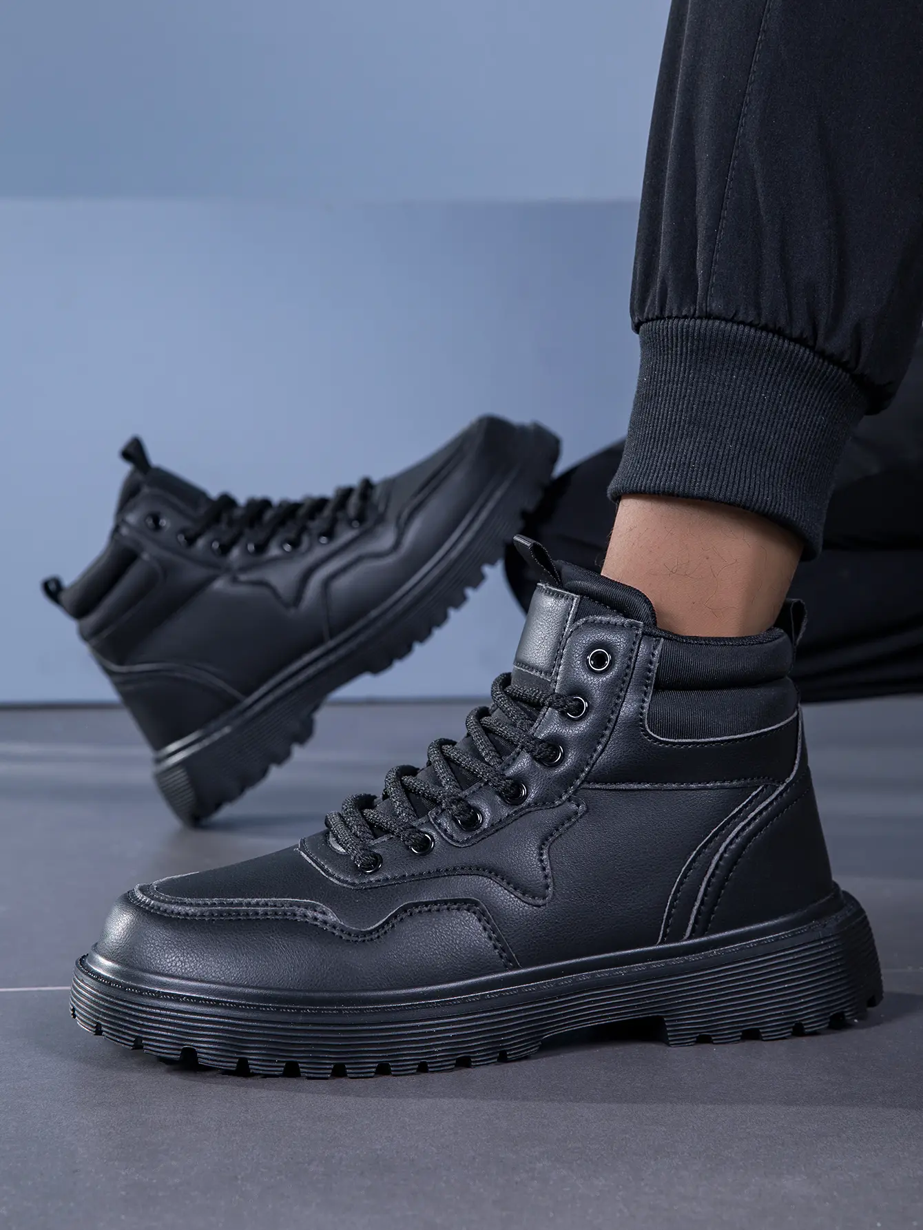 Rutschfeste Outdoor-Sportschuhe für Herren, Freizeitschuhe, Plateau-Erhöhung, Papa-Schuhe, trendige Schuhe_voghion.com