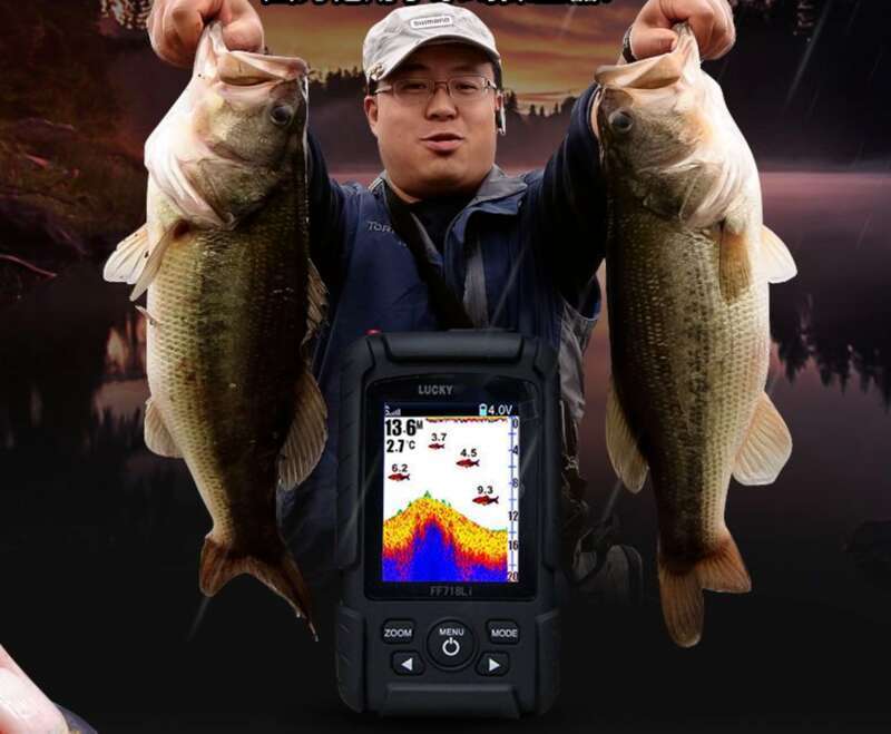 Leqi Underwater Fish Finder God Tool Ultrassônico Sonar Sem Fio Plataforma De Detecção Mar Estrada Pesca No Gelo Universal_voghion.com