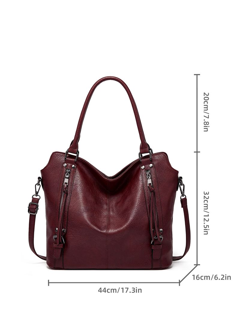 Grenzüberschreitende beliebte Damentasche 2024 neue Art Handtasche modische Umhängetasche weiches Leder Unterarmtasche_voghion.com