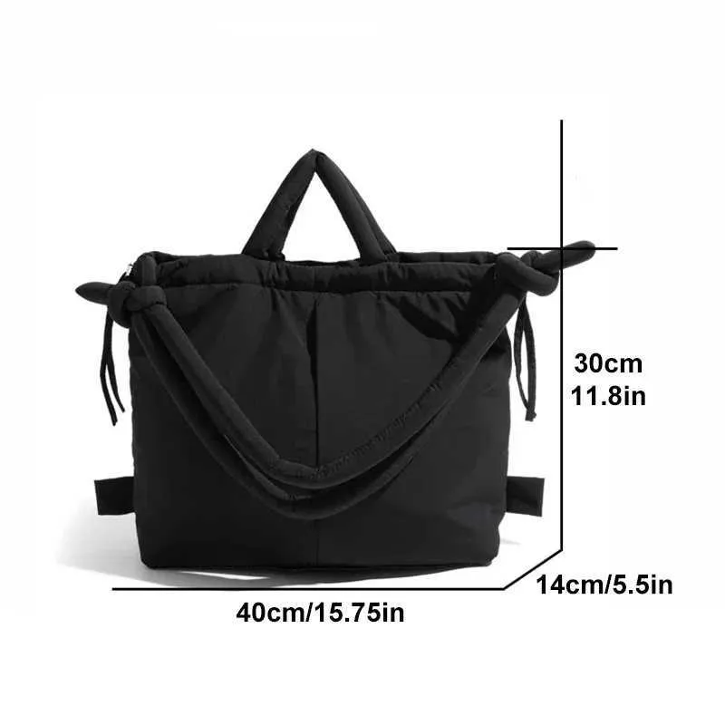 Puffy Tote Bag Women’s Designer Shoulder Bag Large Capacity_voghion.com