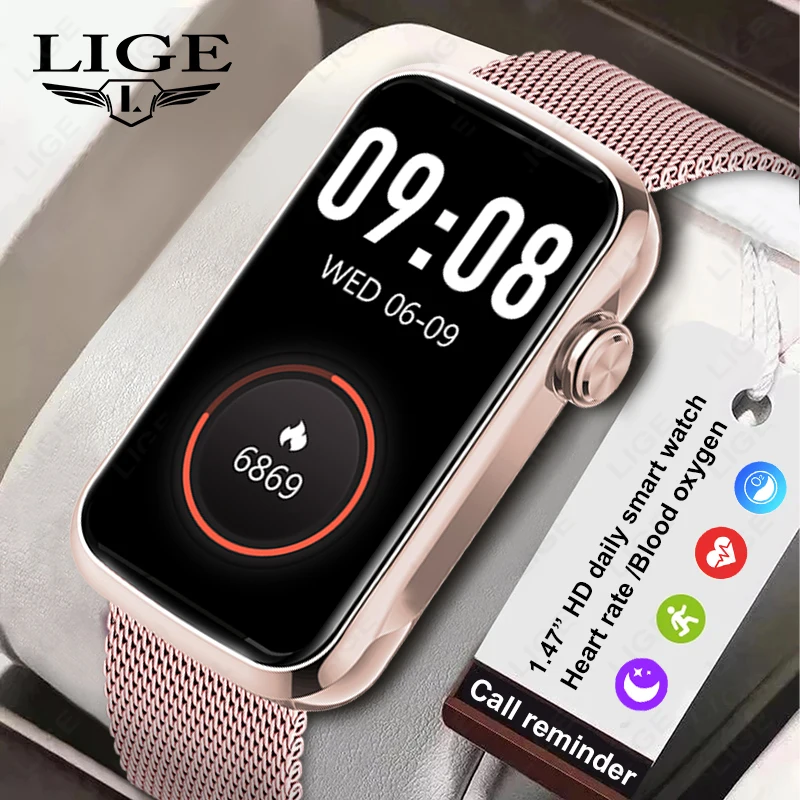 Smartwatch Fitness Tracker Mit Herzfrequenzmessung Und Sportmodus_voghion.com