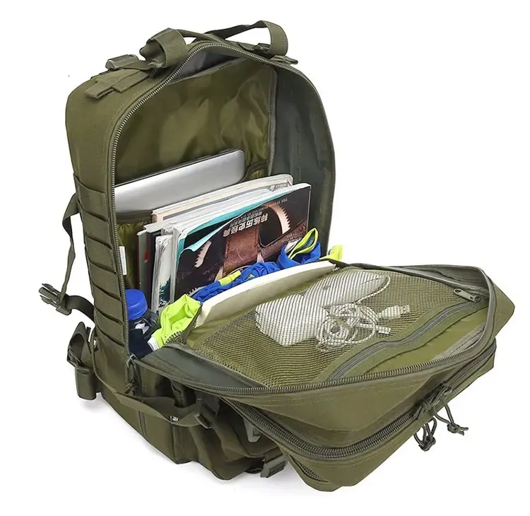 Tactical High Capacity Backpack For Outdoor Camping And Hiking_voghion.com