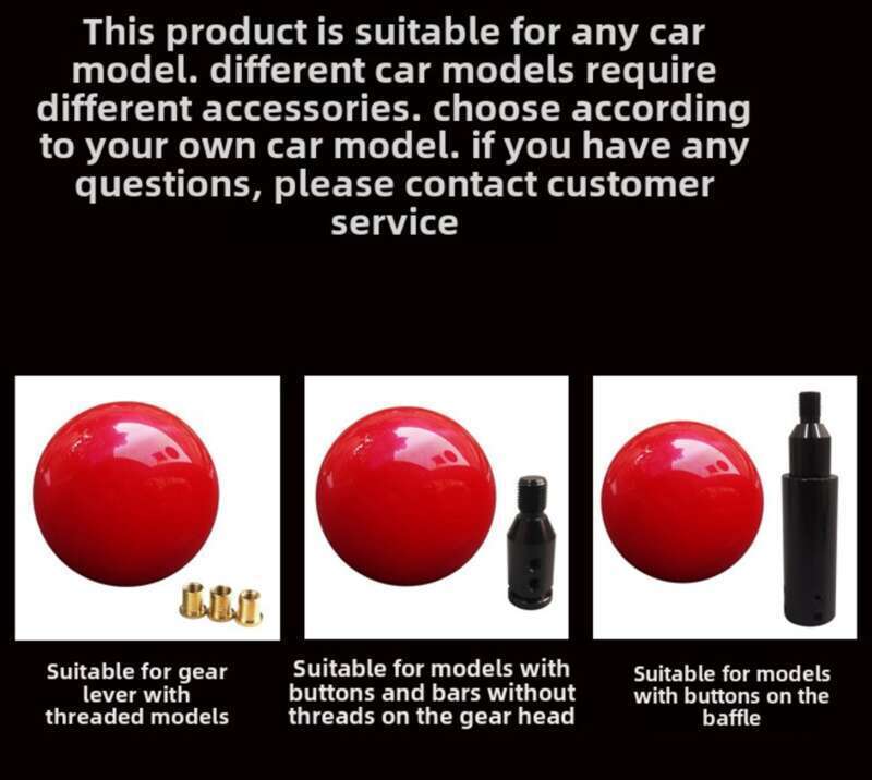JDM Marble Colored Gear Head Manual Automatic Transmission Universal Personalized Handball Wave Stick Ball_voghion.com