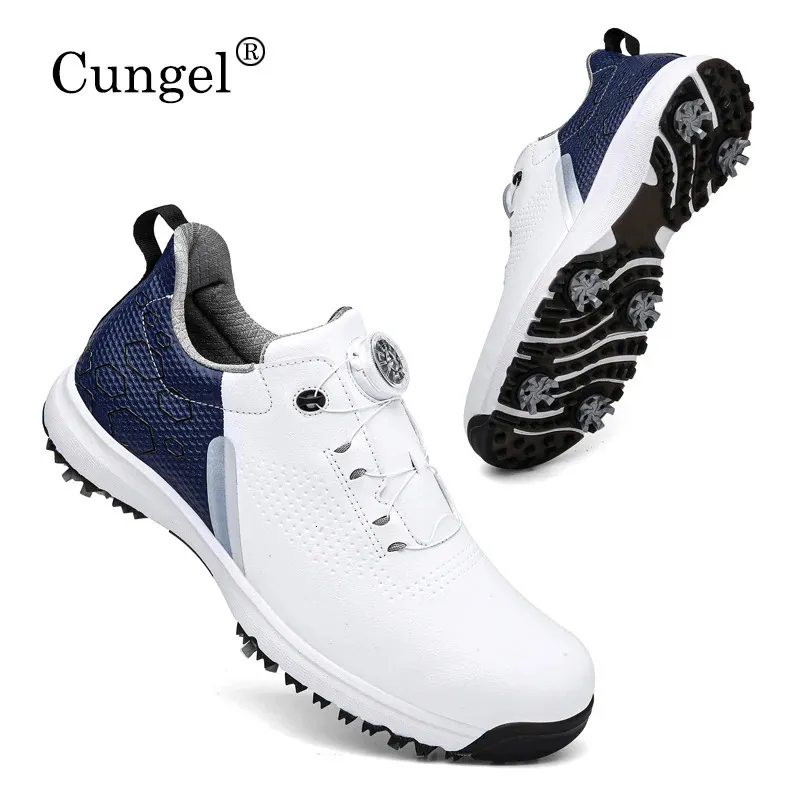 Modieuze heren golfschoenen van leer, comfortabel voor buiten (maat 39-46) 241213_voghion.com