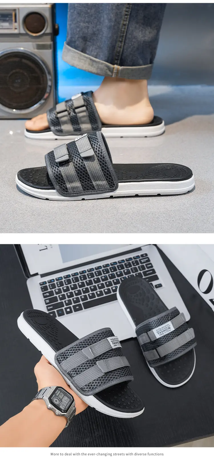 Pantofole uomo da casa ciabatte da spiaggia personalizzate_voghion.com