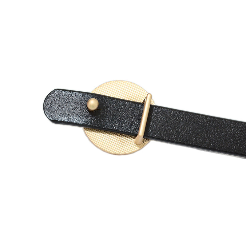 Cintura sottile in pelle da donna stile coreano alla moda_voghion.com