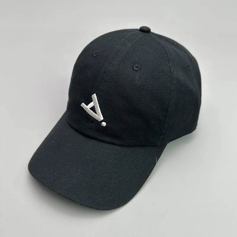 Cappellini da baseball con visiera morbida ricamati con lettera A, cappelli da baseball coreani da uomo e da donna, alla moda, traspiranti, semplici, snapback_voghion.com