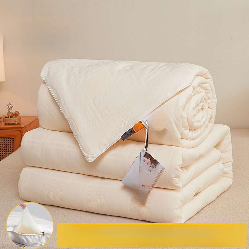 Grade A Baby Grade Cotton Soybean Fibre Thickened Spring, Autumn And Winter Mother And Baby Quilt_voghion.com