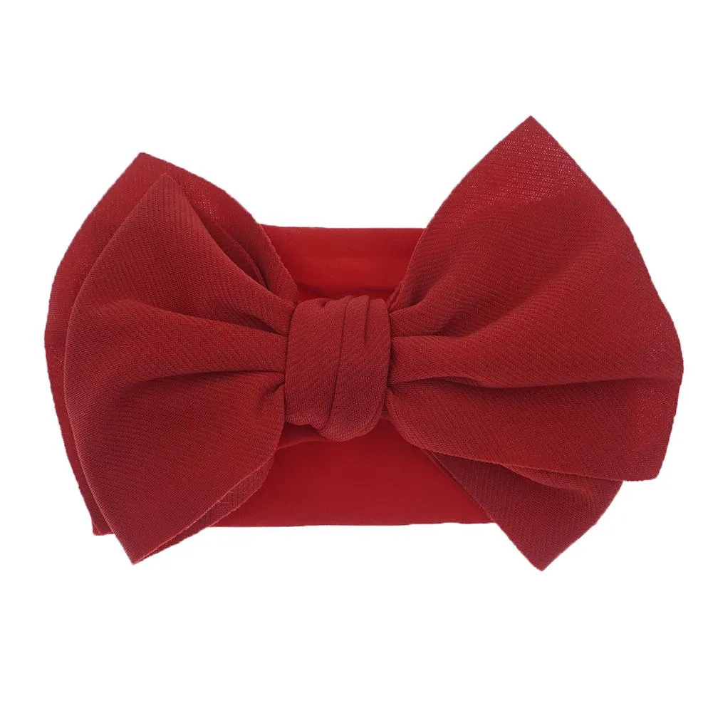 15 st/lot Baby Turban Bows Huvudomslag Söt Småbarn Foto rekvisita Huvudbonader Spädbarn Barn Håraccessoarer Rosett Pannband_voghion.com