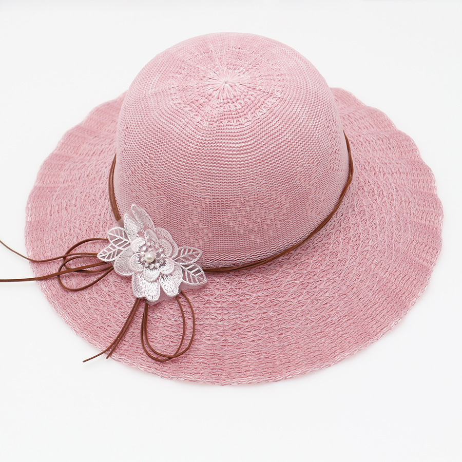 Korean Version Of Beach Big Brimmed Straw Women In Summer Scenic Spots, Cool For Vacation, Sun Protection, Sunshade Hat,_voghion.com