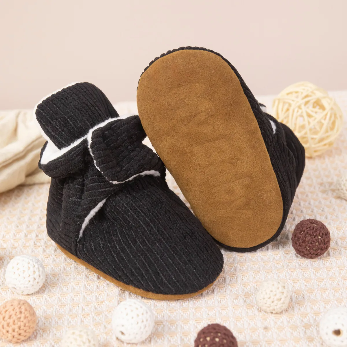 Baby Boots Winter Warm Non-slip First Steps Shoes For Infants_voghion.com