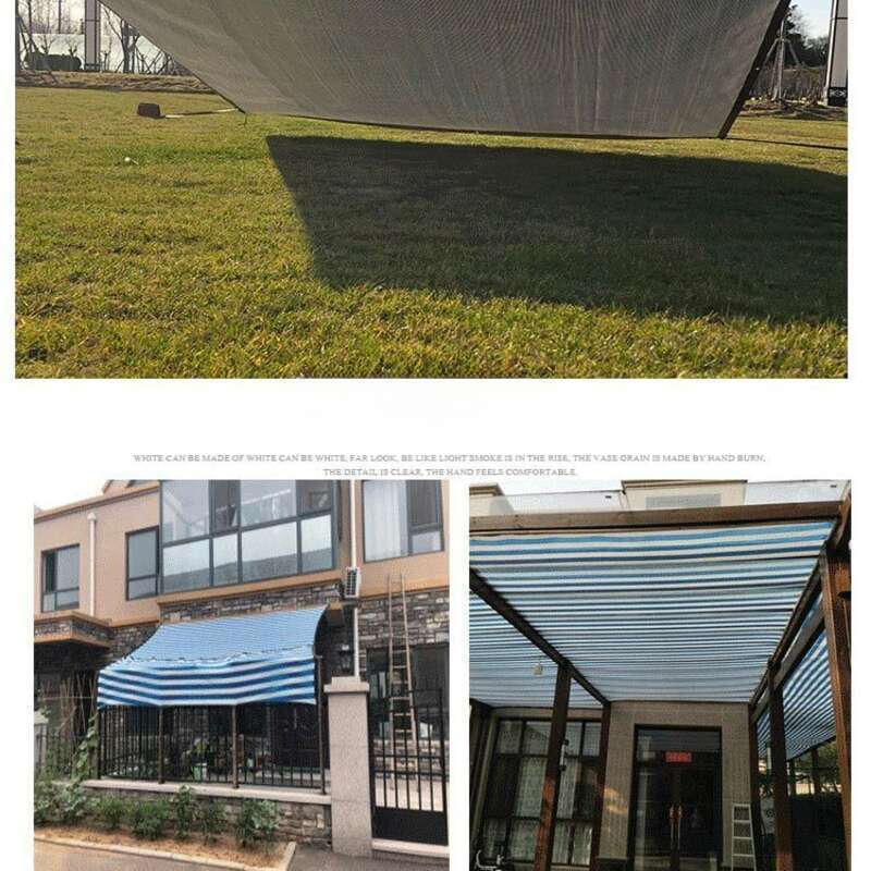 [Evaluare favorabilă 96%] Protecție solară din folie de aluminiu, ecran de protecție solară, umbrire, izolație termică, densificată, îngroșată, pentru curte_voghion.com