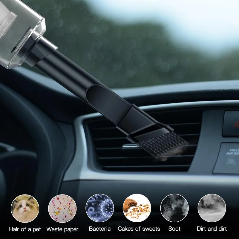Aspirapolvere portatile wireless per casa e auto, doppio scopo, 5500 PA, 120 W, potente aspirazione_voghion.com