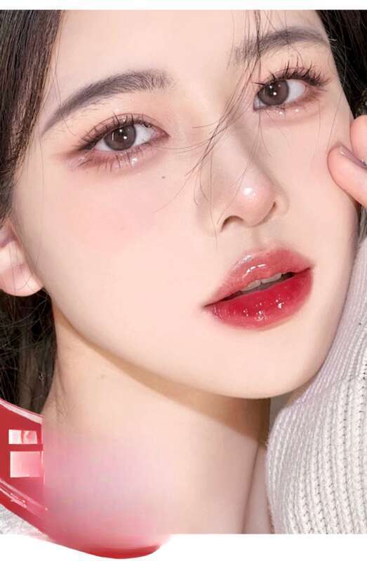 Doppelseitiger Lip Glaze Mirror Glow Free Faded White_voghion.com