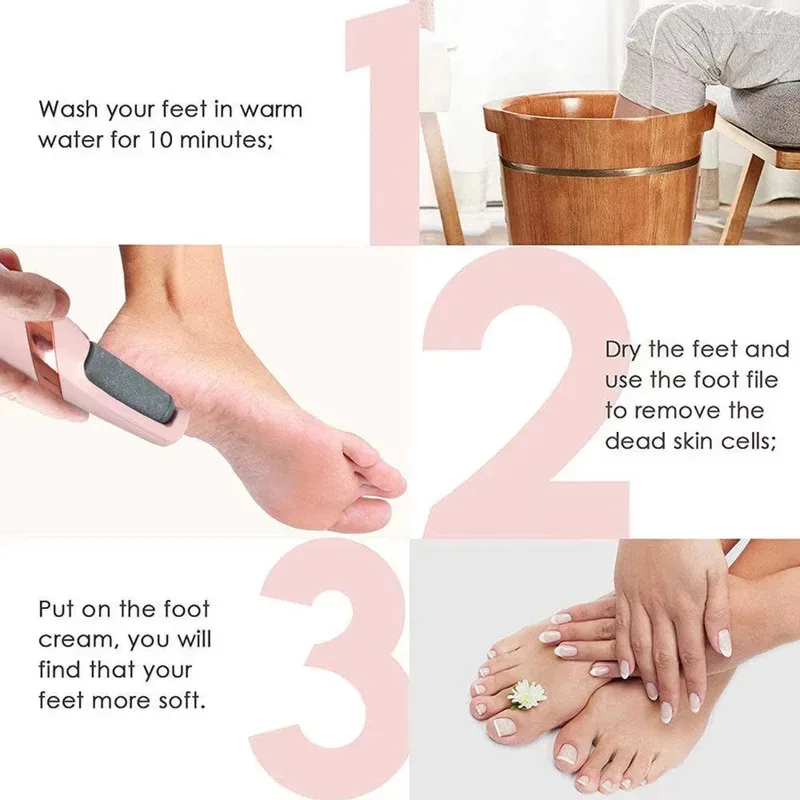 Rechargeable Electric Foot File For Smooth Soft Skin On Heels_voghion.com