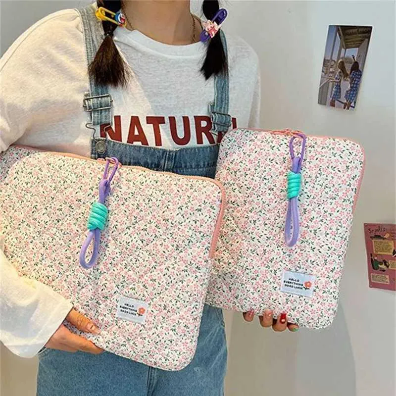 Ins Cute wer Laptop-Hülle Computer-Tragetasche 13 14 15,3 15,6 Zoll Tragbare Tischabdeckung Taschen für Buch HP_voghion.com