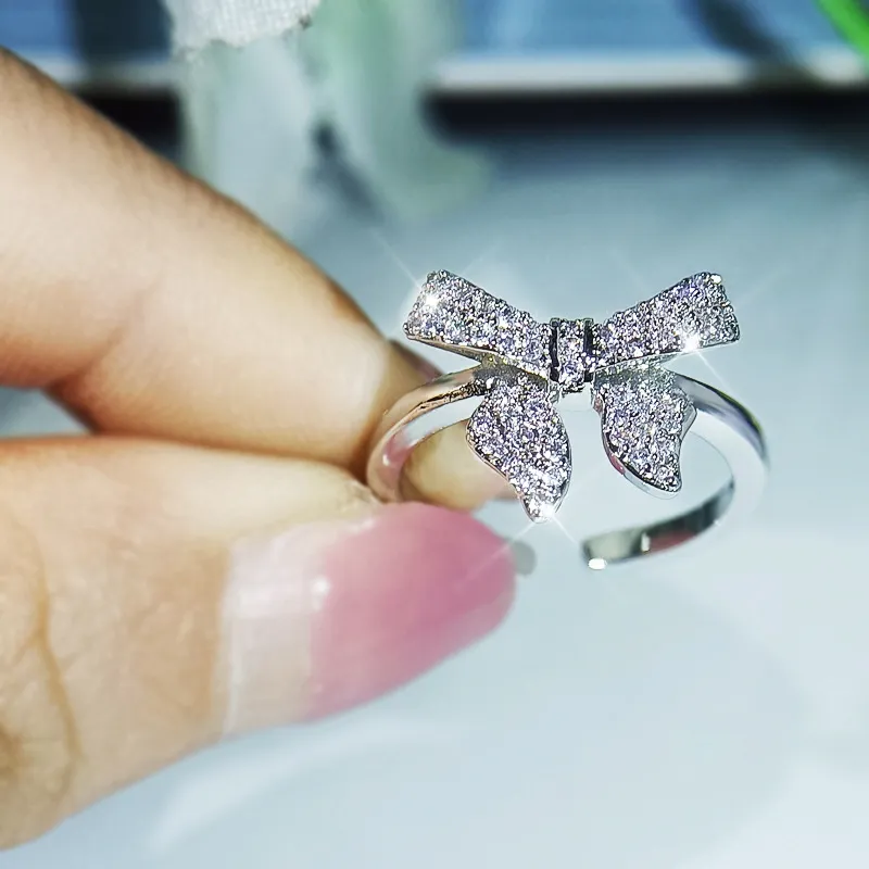 Collana con ciondolo a fiocco carino alla moda, brillante, in argento sterling, con fiocco, firmata Sailormoon, girocollo, da donna, unica_voghion.com