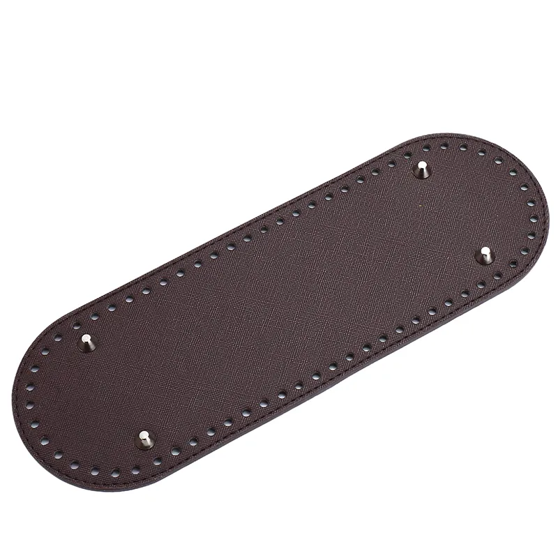 29.5*10cm Long Bottom For Knitted PU Leather Base Handmade With Holes Diy Crochet Women Shoulder Bag Accessories_voghion.com