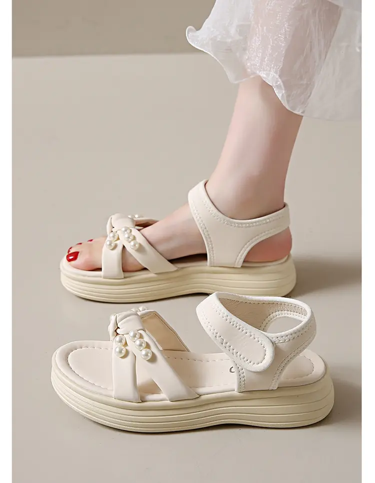 Women's Flat Sandals Breathable Comfortable Beach Casual Footwear_voghion.com